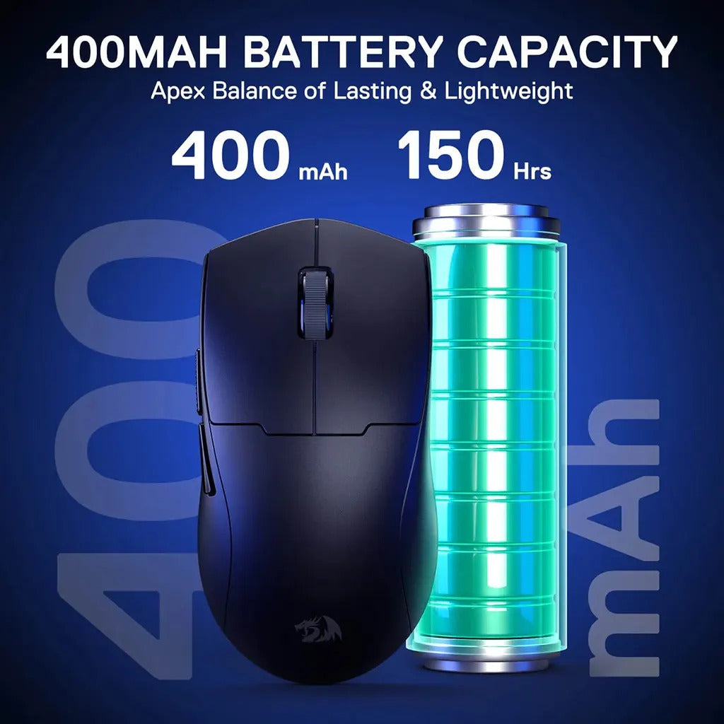 REDRAGON M916 KING STD ULTRA-LIGHT 24K DPI WIRELESS GAMING MOUSE