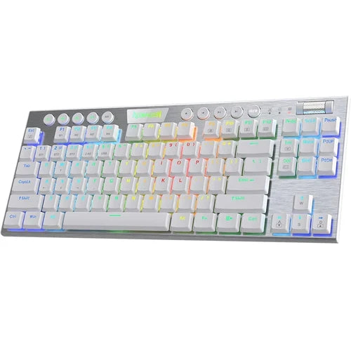 Redragon K621W HORUS TKL RGB Wireless Mechanical Gaming Keyboard (White)