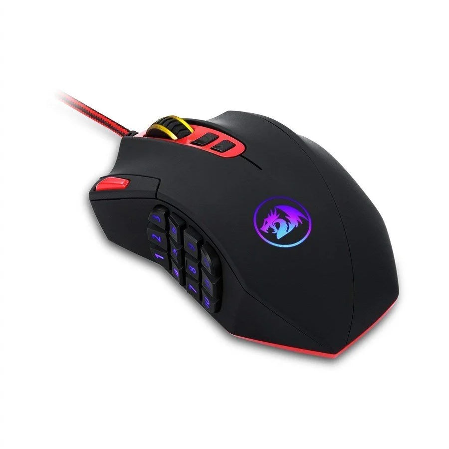 Redragon M901-1 PERDITION 2 24000 DPI MMO RGB Gaming Mouse
