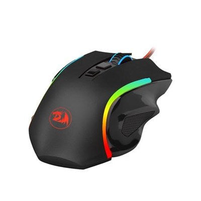 REDRAGON M607 GRIFFIN RGB GAMING MOUSE, 7200 DPI (BLACK)