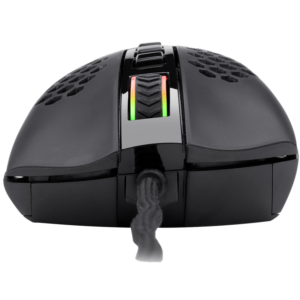REDRAGON M808 STORM LUNAR LIGHTWEIGHT RGB GAMING MOUSE, 12400 DPI (BLACK)