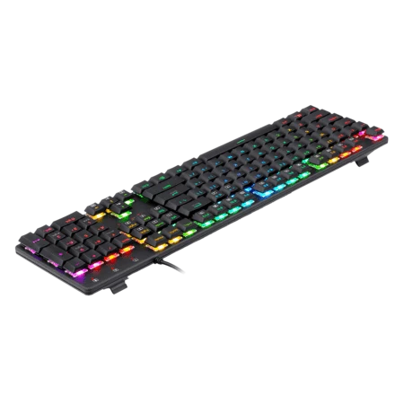 Redragon K589 SHRAPNEL RGB Backlit Mechanical Gaming Keyboard 104 Keys Anti-ghosting (Red Switches)