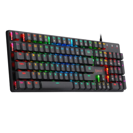 Redragon K589 SHRAPNEL RGB Backlit Mechanical Gaming Keyboard 104 Keys Anti-ghosting (Red Switches)