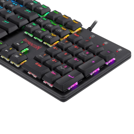 Redragon K589 SHRAPNEL RGB Backlit Mechanical Gaming Keyboard 104 Keys Anti-ghosting (Red Switches)