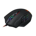 Redragon M908 IMPACT MMO Gaming Mouse, 12400 DPI (Black)