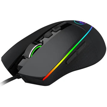 Redragon M909 EMPEROR High-Precision RGB Gaming Mouse, 12400 DPI (Black)