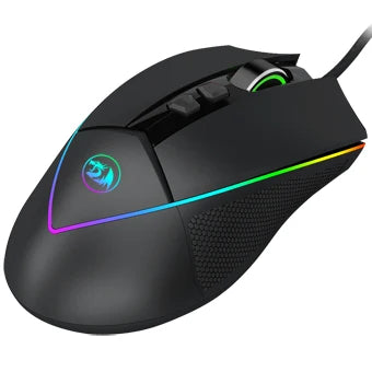 Redragon M909 EMPEROR High-Precision RGB Gaming Mouse, 12400 DPI (Black)