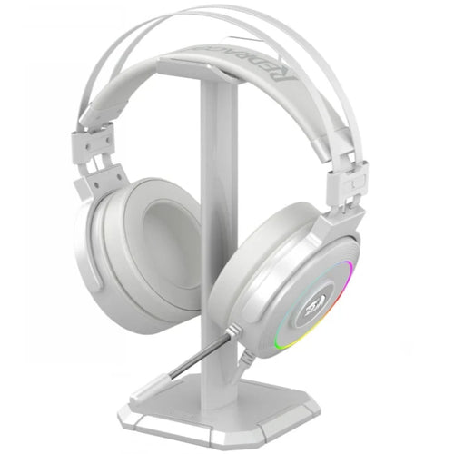 Redragon H320W LAMIA 2 RGB 7.1 Gaming Headset with Noise-Cancellation (White)