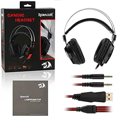 Redragon H201 Lagopasmutus 7.1 Surround Sound Lightweight Headset