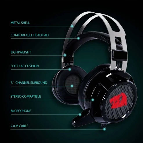 Redragon H301 Siren2 7.1 Surround Gaming Headset
