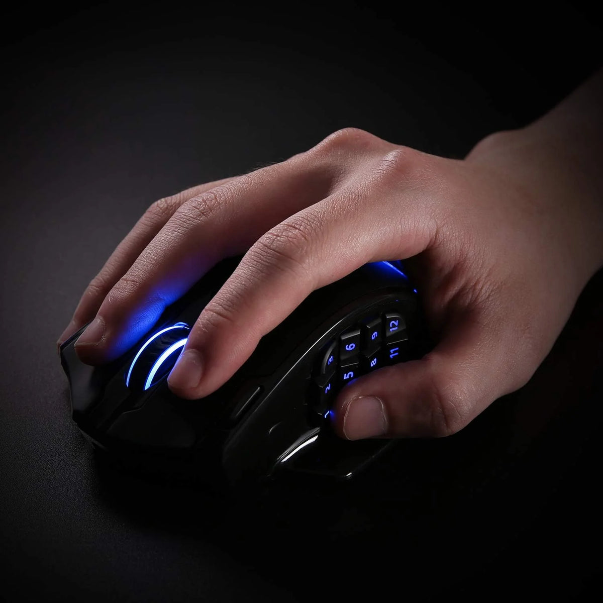 Redragon M913 IMPACT ELITE Wireless Gaming Mouse, 16000 DPI (Black)