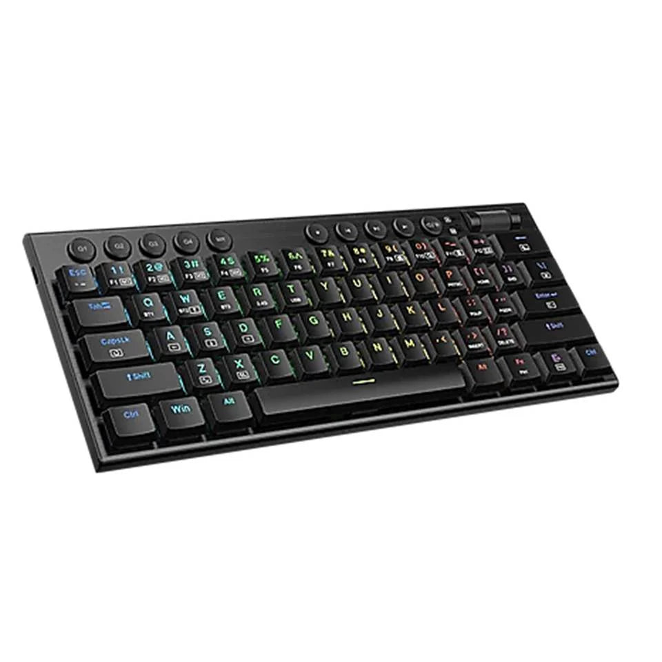 Redragon K632 RGB 60% Wired Mechanical Keyboard with Macro Keys (Black)