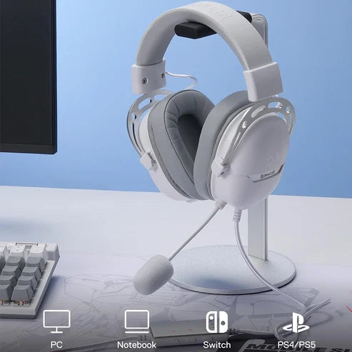Redragon Aurora H376 White 7.1 Surround Wired Gaming Headset