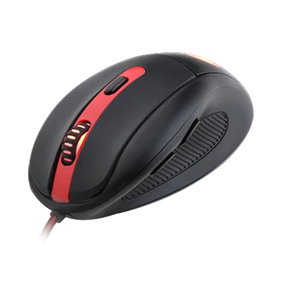 Redragon M605 SMILODON Optical USB Wired Gaming Mouse, 2000 DPI (Black)