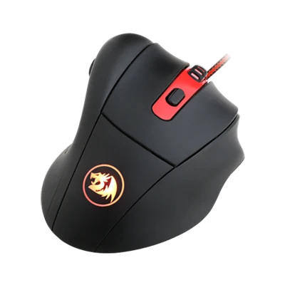 Redragon M605 SMILODON Optical USB Wired Gaming Mouse, 2000 DPI (Black)