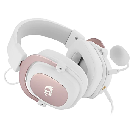 Redragon H510W ZEUS 2 Wired Gaming Headset - 7.1 Surround Sound (White)