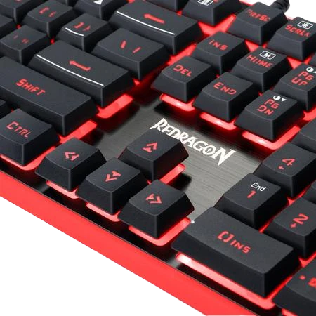 Redragon S107 RGB LED Gaming Keyboard, Mouse & Mousepad Combo Set (3 in 1)