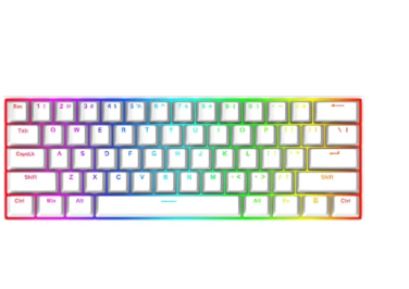 Redragon K630W Dragonborn RGB Mechanical Gaming Keyboard (White)