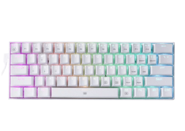 Redragon K630W Dragonborn RGB Mechanical Gaming Keyboard (White)