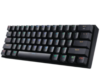 Redragon K530 RGB Draconic Wireless Mechanical Gaming Keyboard with Red Switches (Black)