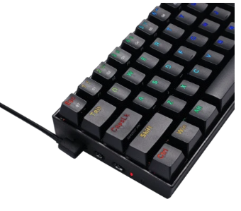 Redragon K530 RGB Draconic Wireless Mechanical Gaming Keyboard with Red Switches (Black)