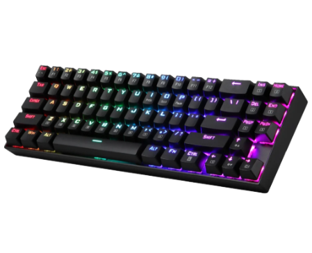 Redragon K599 KRS DEIMOS RGB Wireless Mechanical Gaming Keyboard with Red Switches (Black)
