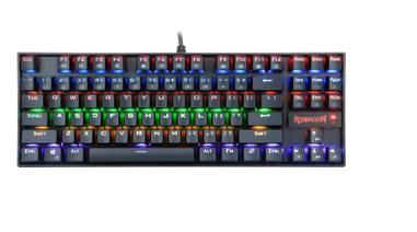 Redragon K552 RGB-1 KUMARA Full Anti Ghosting Mechanical Gaming Keyboard (Black)