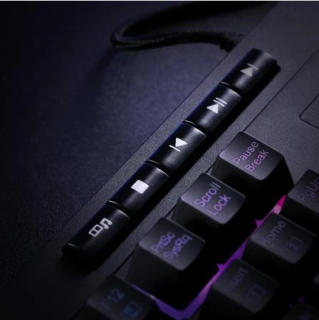 Redragon K512 SHIVA RGB Backlit Membrane Gaming Keyboard (Black)
