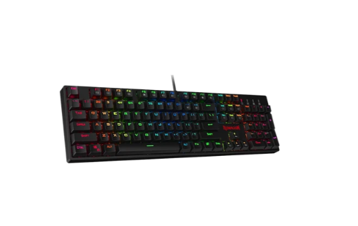 Redragon K582 SURARA RGB LED Backlit Mechanical Gaming Keyboard (Black)