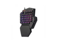Redragon K585 DITI One-Handed RGB Mechanical Wired Gaming Keyboard with Blue Switches