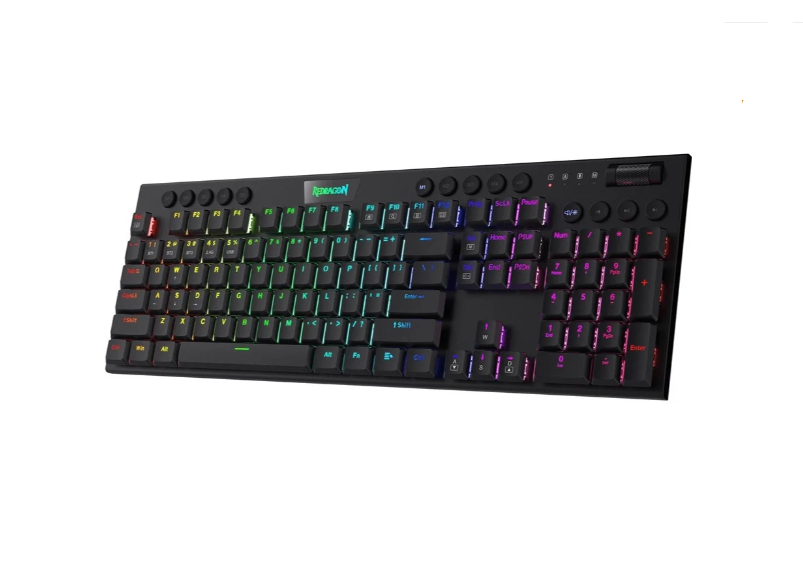 Redragon K618 HORUS PRO Wireless RGB Mechanical Keyboard (Black)