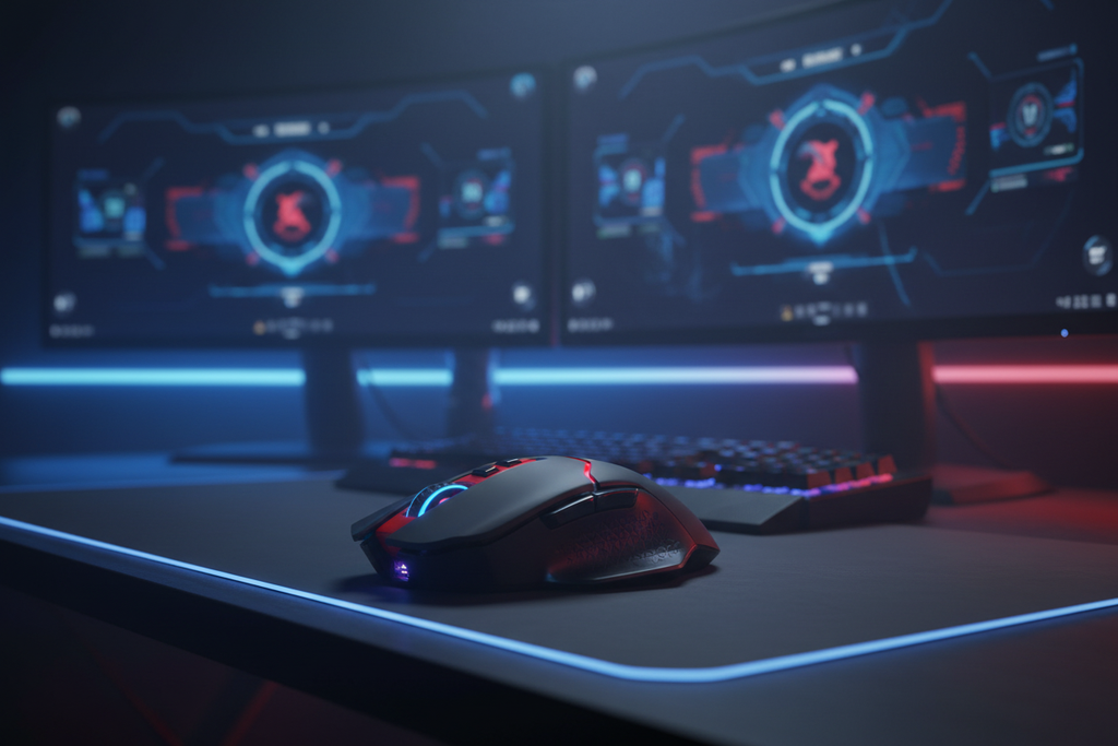 Redragon M690 MIRAGE Wireless Gaming Mouse, 8 Buttons, 4800 DPI (Black)