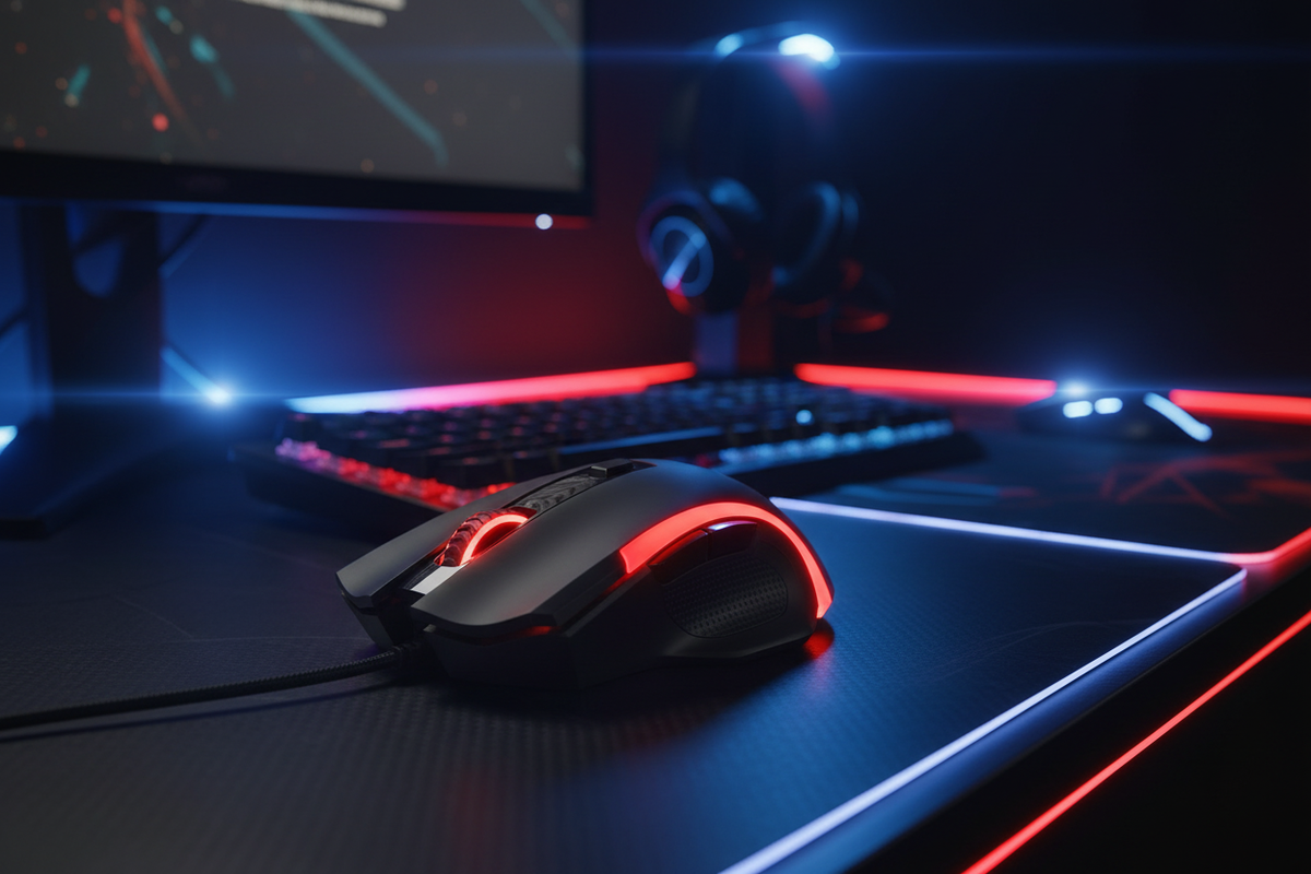 REDRAGON M606 NOTHOSAUR GAMING MOUSE, 6 PROGRAMMABLE BUTTONS