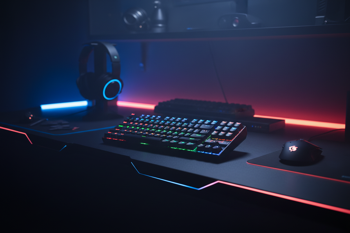 Redragon K552 RGB-1 KUMARA Full Anti Ghosting Mechanical Gaming Keyboard (Black)