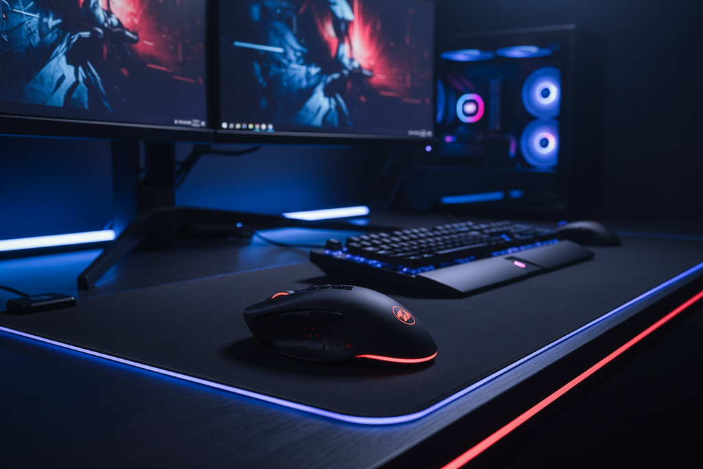 Redragon M656 GAINER Wireless Gaming Mouse, 3200 DPI (Black)