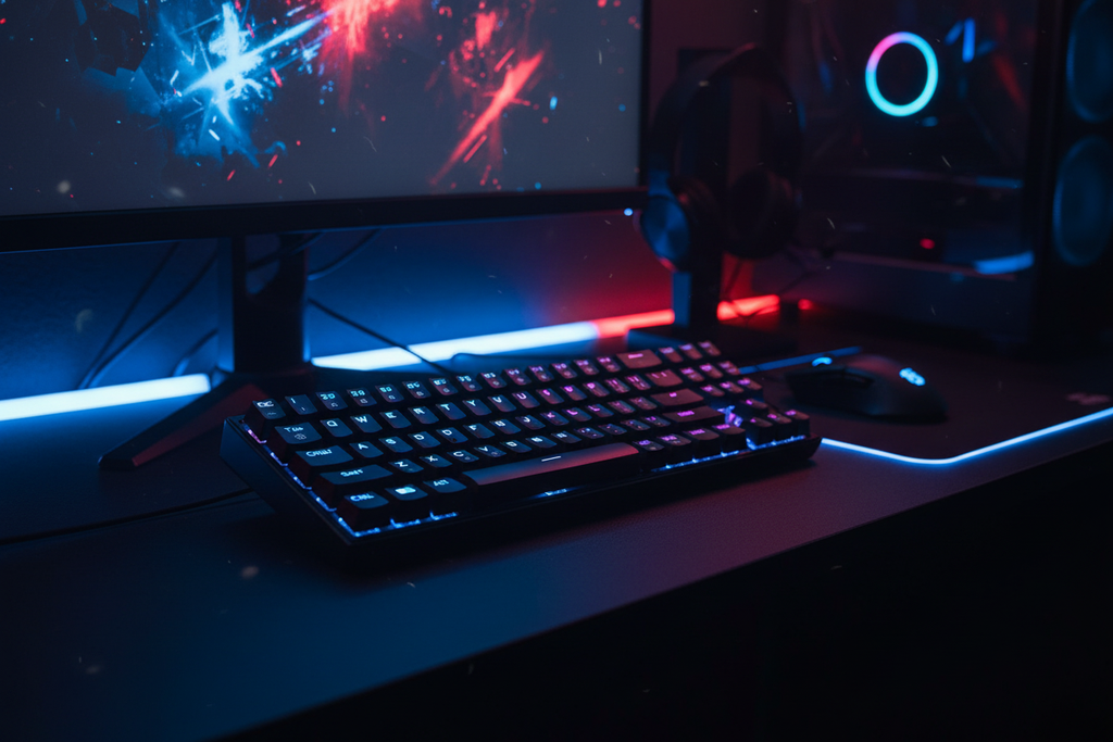 Redragon K628 POLLUX RGB Gaming Keyboard (Black)