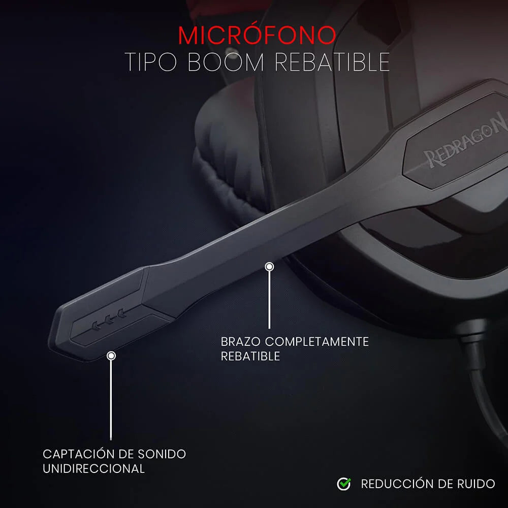 Redragon H120 RGB ARES Wired Gaming Headset