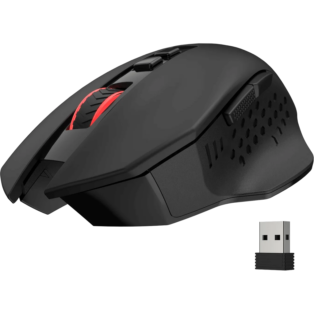 Redragon M656 GAINER Wireless Gaming Mouse, 3200 DPI (Black)