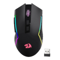 Redragon M693 TRIDENT Wired and Wireless (Bluetooth) Gaming Mouse (Black)