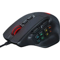 Redragon M811 AATROX MMO Wired RGB Gaming Mouse (Black)