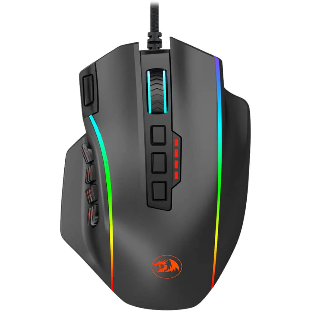 Redragon M901-K-2 PERDITION 4 Wired Gaming Mouse (Black)