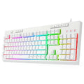 Redragon K512W SHIVA RGB Backlit Membrane Gaming Keyboard (White)