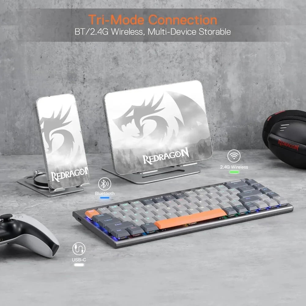 Redragon K609 HORUS PRO 65% Wireless RGB Mechanical Keyboard