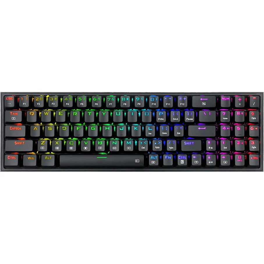 Redragon K628 POLLUX PRO 75% Wireless RGB Gaming Keyboard (Black)