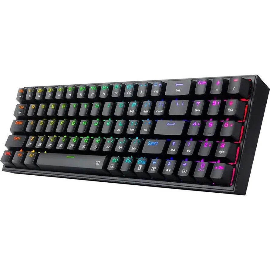 Redragon K628 POLLUX PRO 75% Wireless RGB Gaming Keyboard (Black)